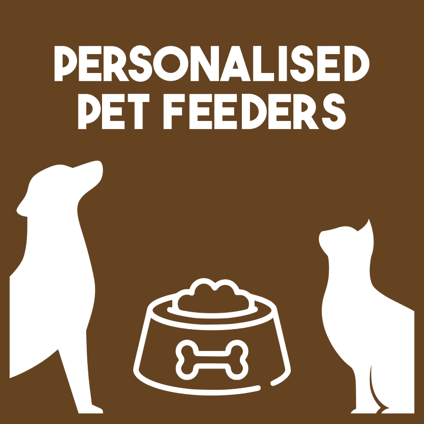 Custom Feeders Personalised Pet Feeders