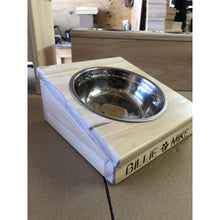 Load image into Gallery viewer, Medium Angled Pet Feeder - 1 Bowl