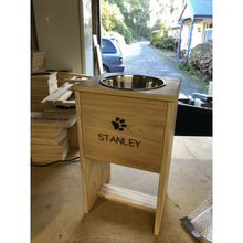 Load image into Gallery viewer, XL Raised Pet Feeder - 1 Bowl