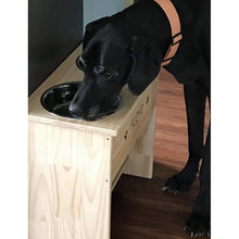 Load image into Gallery viewer, XL Raised Pet Feeder - 2 Bowl