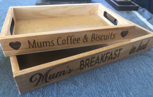 Load image into Gallery viewer, Personalised Wooden Tray