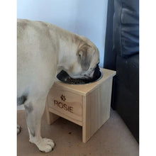 Load image into Gallery viewer, Large Raised Pet Feeder - 1 Bowl